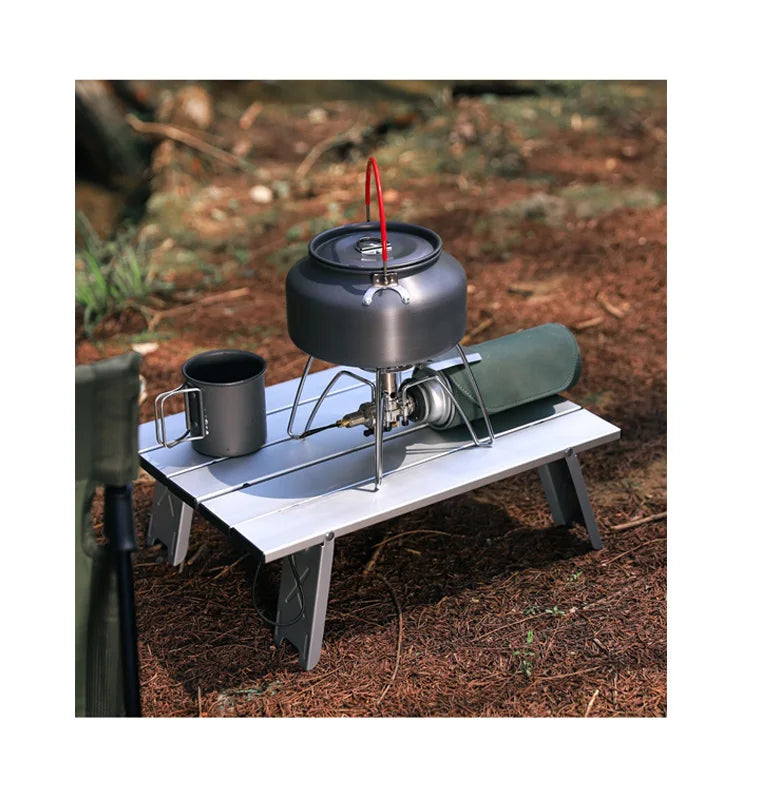 Outdoor ultra-light and convenient mini aluminum alloy table ultra-small folding leisure table tent camping table tea table