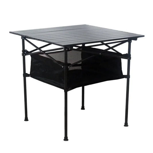 Outdoor Folding Long Table Tourist Portable Storage Egg Roll Table Camping Desk Barbecue Easy To Install Picnic Outdoor Tables