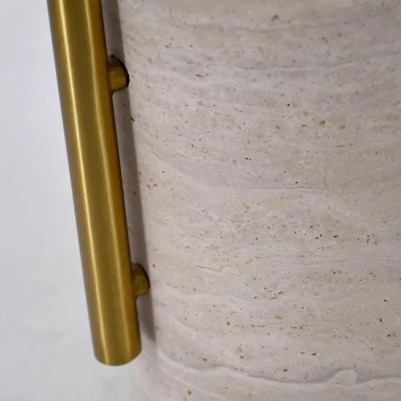 Coffee Table,Small Size Living Room Sofa Round Stone Travertine Side Coffee Table For Restaurant Hotel