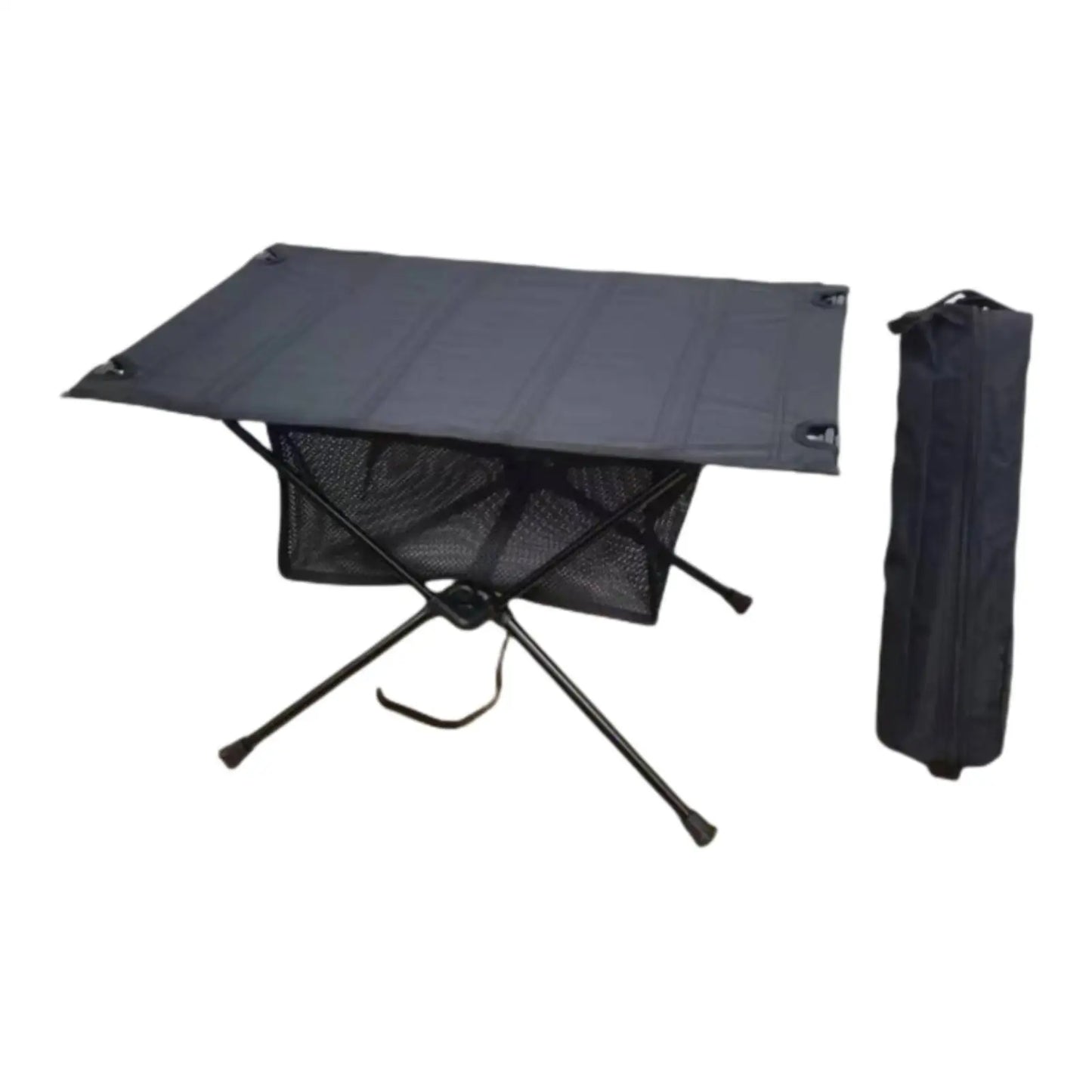 Outdoor Foldable Table with Carry Bag Heavy Duty Easy to Clean Outdoor Furniture for Beach Catering Backyard Mountaineering BBQ