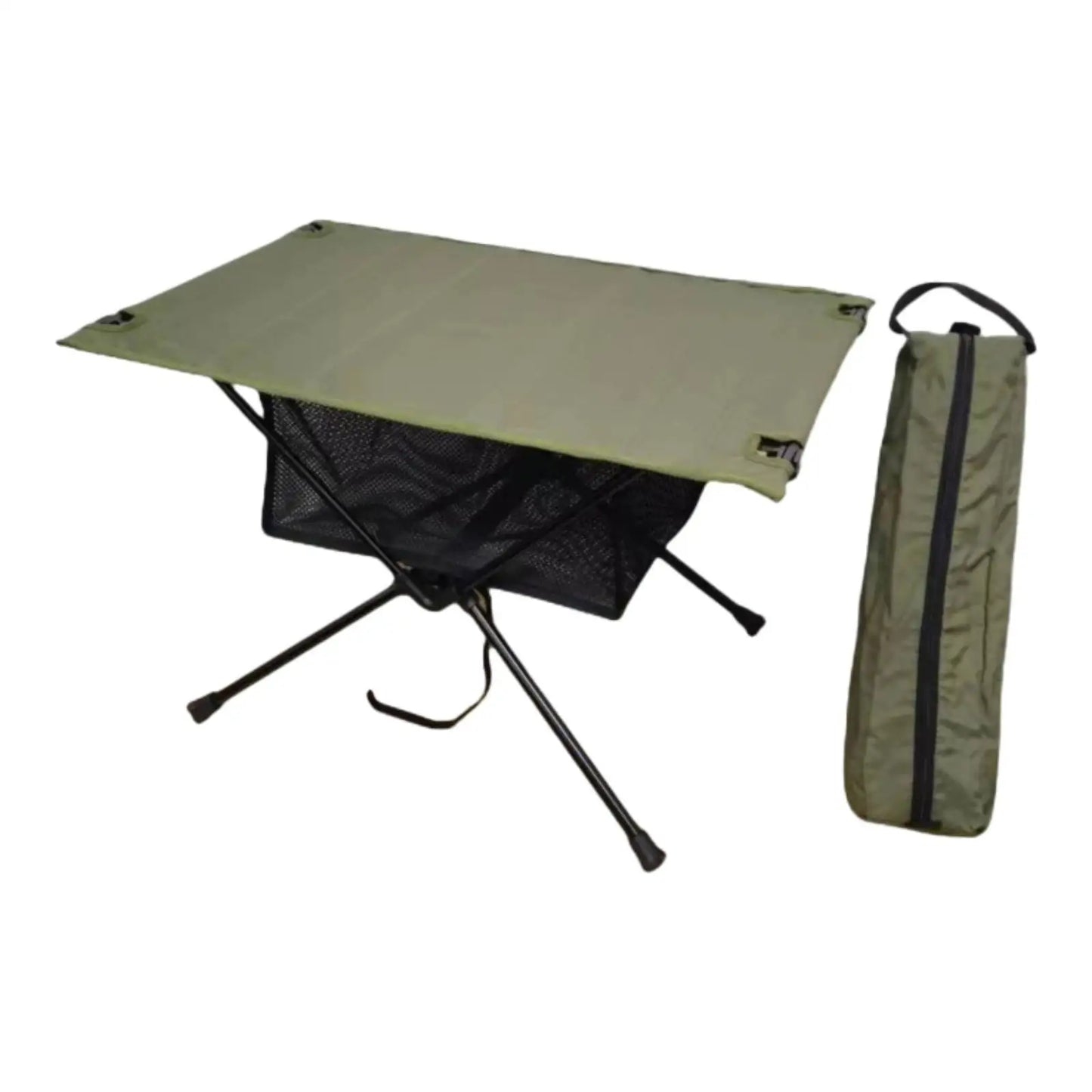Outdoor Foldable Table with Carry Bag Heavy Duty Easy to Clean Outdoor Furniture for Beach Catering Backyard Mountaineering BBQ