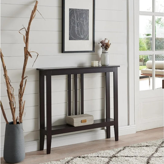 Entryway Table Narrow Console Sofa Table Console Table with Storage Hallway Decor Wood Console Tables for Entryway
